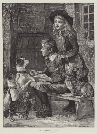 Who Speaks First by Charles Trevor Garland